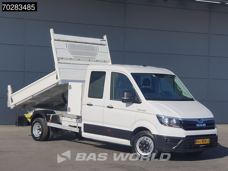 MAN TGE 5.120 Kipper met Kist Dubbel Cabine Dubbellucht 3,5t Trekhaak Navi Airco Cruise Camera Euro6 Tipper Benne Kieper 2m3 Airco Trekhaak Cr - Tipper van: picture 3 MAN TGE 5.120 Kipper met Kist Dubbel Cabine Dubbellucht 3,5t Trekhaak Navi Airco Cruise Camera Euro6 Tipper Benne Kieper 2m3 Airco Trekhaak Cr - Tipper van: picture 3