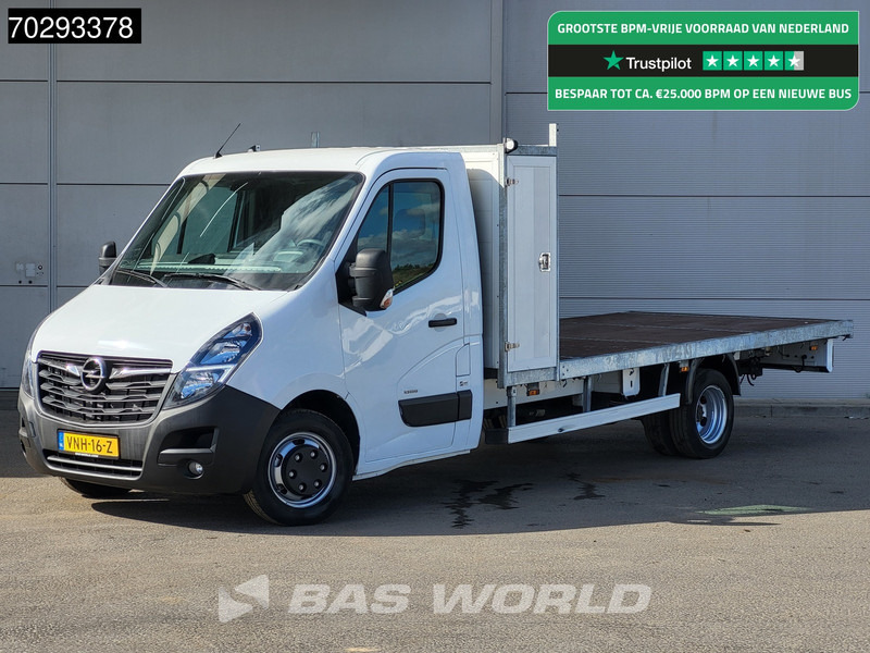 Opel Movano 165PK Open Laadbak 3,5t Trekhaak LED Navi Airco Cruise Euro6 Pritsche Pickup Airco Trekhaak Cruise control - Flatbed van: picture 1 Opel Movano 165PK Open Laadbak 3,5t Trekhaak LED Navi Airco Cruise Euro6 Pritsche Pickup Airco Trekhaak Cruise control - Flatbed van: picture 1