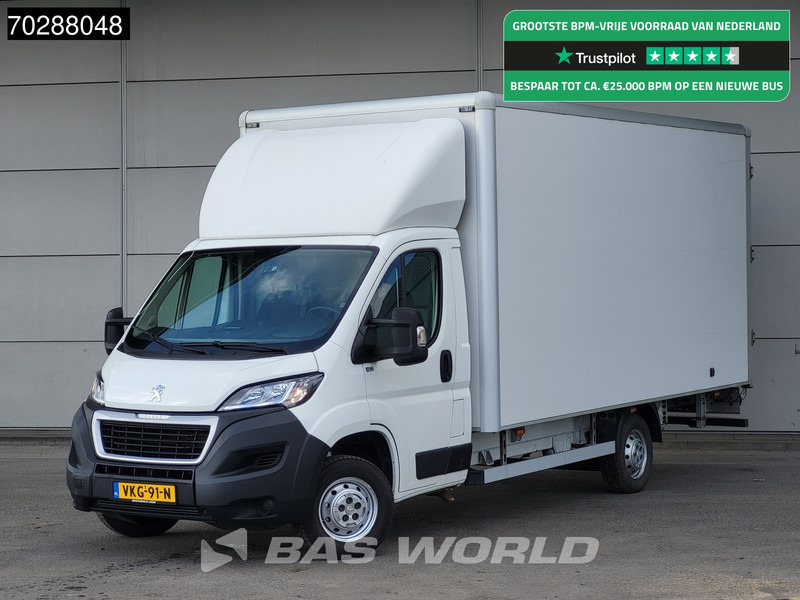 Peugeot Boxer 165PK Bakwagen Achterdeuren Navi Airco Cruise Camera Lat om Lat Euro6 Meubelbak Koffer 23m3 Cruise control - Box van: picture 1 Peugeot Boxer 165PK Bakwagen Achterdeuren Navi Airco Cruise Camera Lat om Lat Euro6 Meubelbak Koffer 23m3 Cruise control - Box van: picture 1