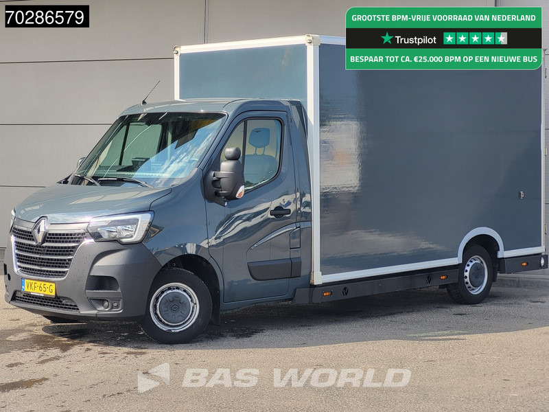 Box van Renault Master 150PK Bakwagen Airco Cruise Luchtvering Meubelbak Plancher Verkoopwagen Foodtruck Paardenwagen 18m3 Airco Cruise control: picture 1