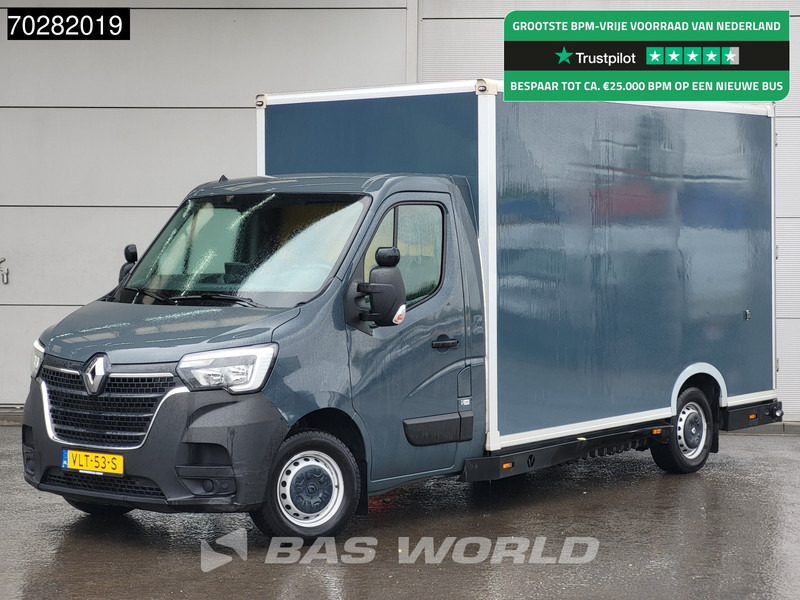 Renault Master 150PK Bakwagen Airco Cruise Luchtvering Meubelbak Plancher Verkoopwagen Foodtruck Paardenwagen Airco Cruise control - Box van: picture 1 Renault Master 150PK Bakwagen Airco Cruise Luchtvering Meubelbak Plancher Verkoopwagen Foodtruck Paardenwagen Airco Cruise control - Box van: picture 1