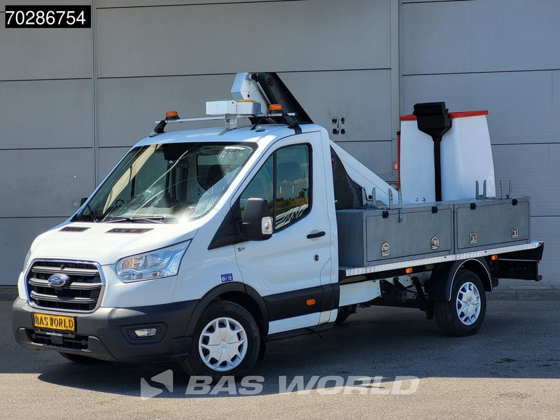Ford Transit 130pk Hoogwerker 11meter Werkhoogte Trekhaak Airco Cruise Euro6 Nacelle Arbeitsbühne 1Personen Trekhaak Cruise control - Van: picture 3 Ford Transit 130pk Hoogwerker 11meter Werkhoogte Trekhaak Airco Cruise Euro6 Nacelle Arbeitsbühne 1Personen Trekhaak Cruise control - Van: picture 3