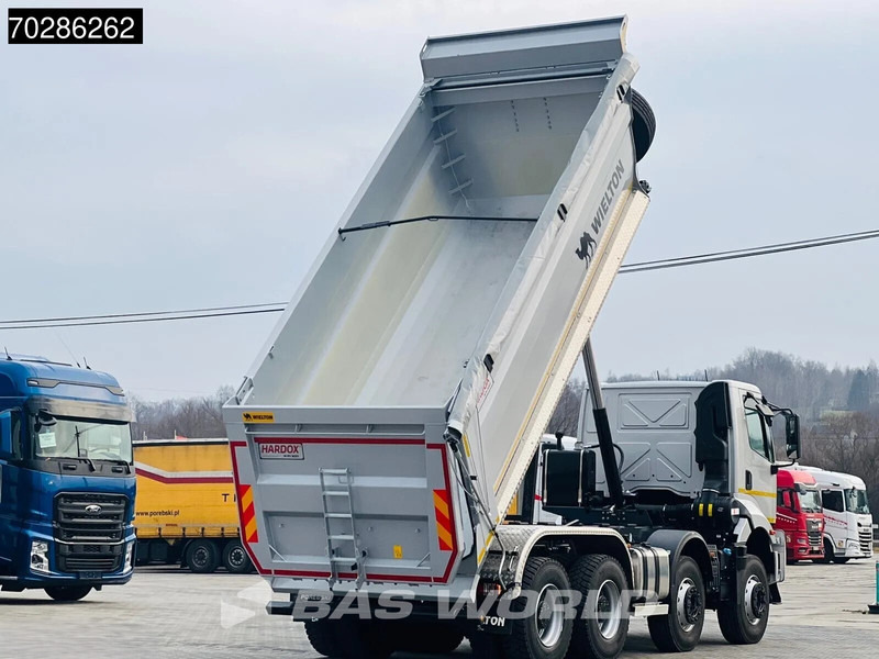 Ford F-Line 4145 8X4 NEW! 18m3 Wielton Tipper Steelsuspension Automatic Navi Euro 6 - Tipper: picture 2 Ford F-Line 4145 8X4 NEW! 18m3 Wielton Tipper Steelsuspension Automatic Navi Euro 6 - Tipper: picture 2