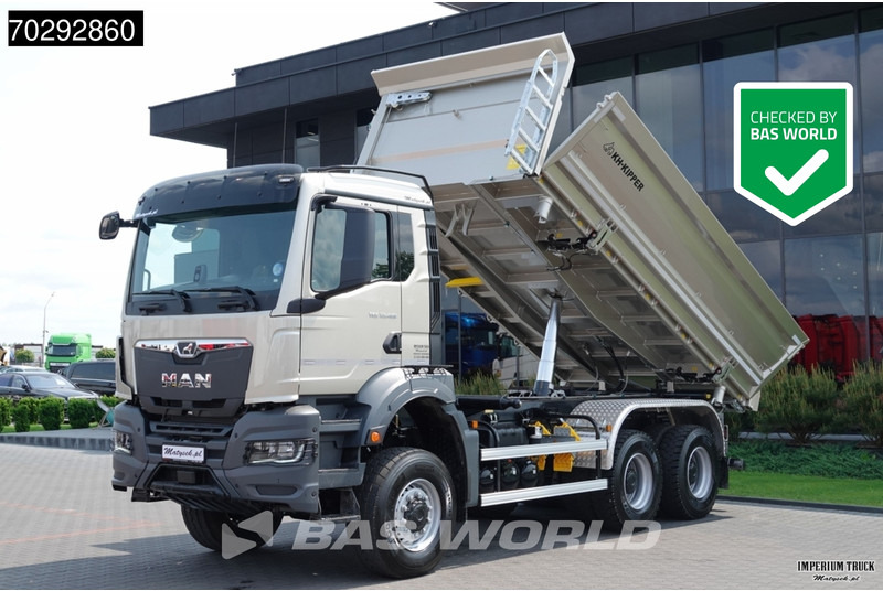 MAN TGS 33.480 TGS 6X6 6x6 3-Way Kipper Big-Axle Euro 6 - Tipper: picture 1 MAN TGS 33.480 TGS 6X6 6x6 3-Way Kipper Big-Axle Euro 6 - Tipper: picture 1