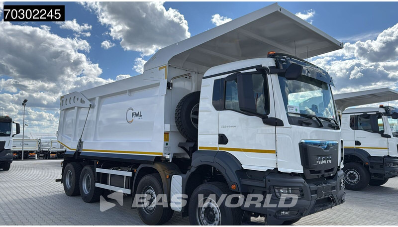 New Tipper MAN TGS 41.400 8X4 23m3 Wielton Mining tipper Manual Steel suspension EURO 2: picture 6