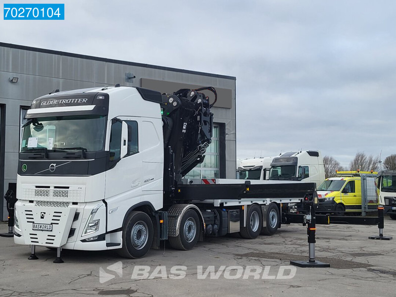 Volvo FH 460 8X2 Effer 1000 9S + 6S Kran + Fly-Jib Liftachse VEB+ Euro 6 on lease Volvo FH 460 8X2 Effer 1000 9S + 6S Kran + Fly-Jib Liftachse VEB+ Euro 6: picture 11