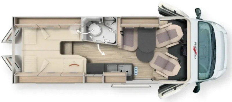 Malibu Van First Class two rooms GT Skyview 640 LE RB - Integrated motorhome: picture 1 Malibu Van First Class two rooms GT Skyview 640 LE RB - Integrated motorhome: picture 1