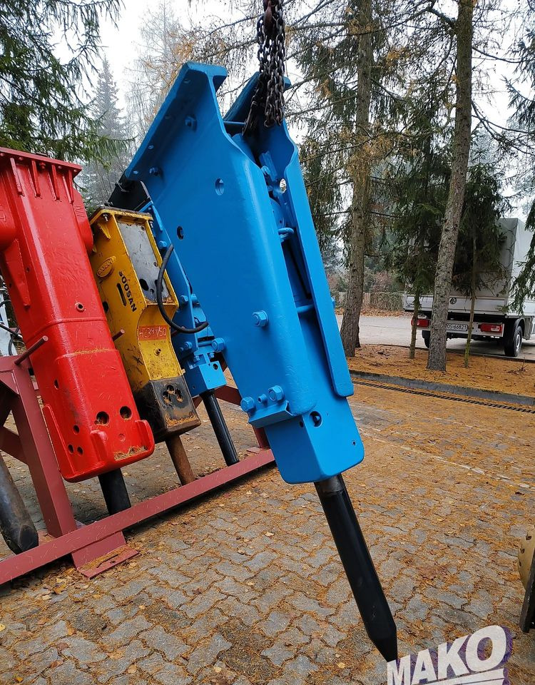 Młot hydrauliczny Krupp HM551 625kg do koparki Nowy grot! - Attachment for Construction machinery: picture 1 Młot hydrauliczny Krupp HM551 625kg do koparki Nowy grot! - Attachment for Construction machinery: picture 1