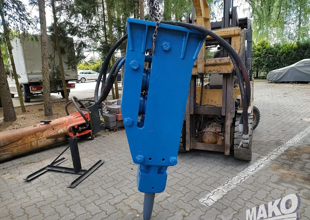 Młot hydrauliczny Krupp HM600 760kg do koparki - Attachment for Construction machinery: picture 3 Młot hydrauliczny Krupp HM600 760kg do koparki - Attachment for Construction machinery: picture 3