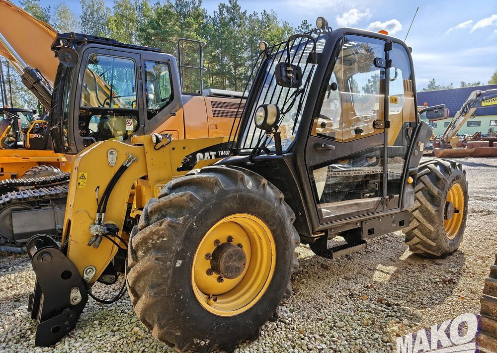 Caterpillar TH407 - Telescopic handler: picture 1 Caterpillar TH407 - Telescopic handler: picture 1