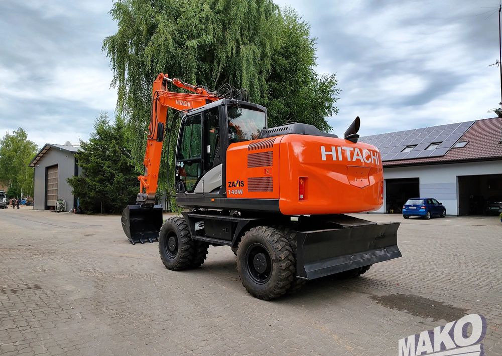 Hitachi ZX 140 - Wheel excavator: picture 2 Hitachi ZX 140 - Wheel excavator: picture 2