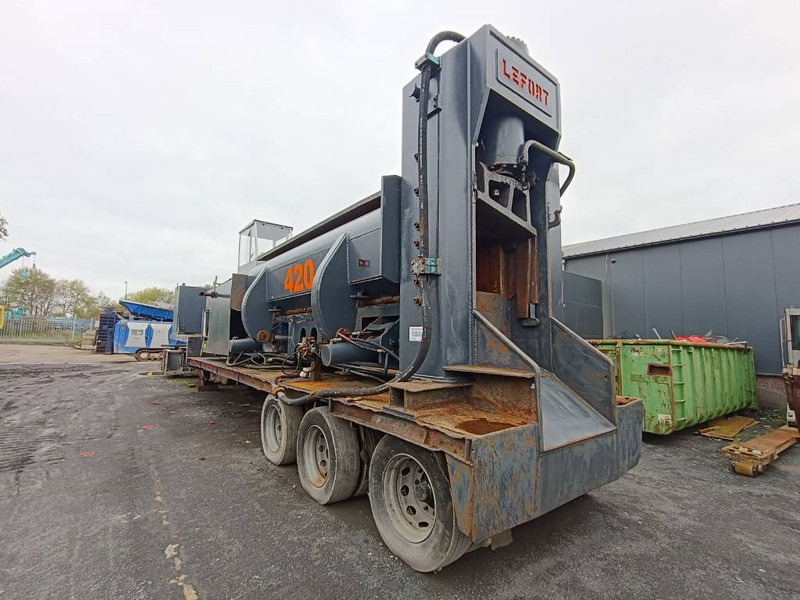 Lefort 420 500 shear baler Schere Konkeror Konqueror - Agricultural machinery: picture 2 Lefort 420 500 shear baler Schere Konkeror Konqueror - Agricultural machinery: picture 2