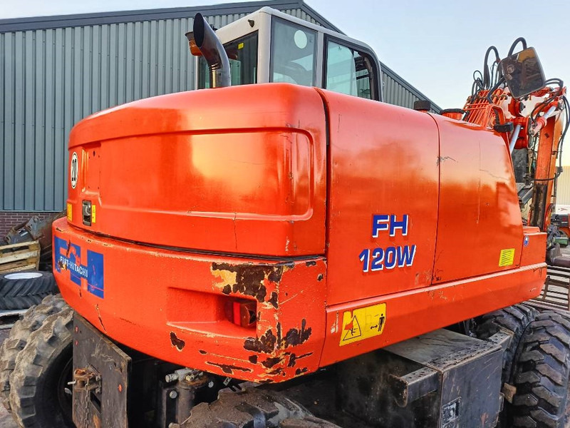 Wheel excavator FIAT-HITACHI FH120W bandenkraan Wheel Excavator graafmachine: picture 19 Wheel excavator FIAT-HITACHI FH120W bandenkraan Wheel Excavator graafmachine: picture 19