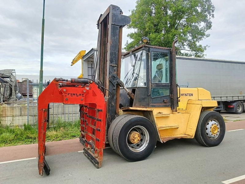 Hyster H 12.00 XL 12 ton heftruck met stenenklem forklift - Diesel forklift: picture 1 Hyster H 12.00 XL 12 ton heftruck met stenenklem forklift - Diesel forklift: picture 1