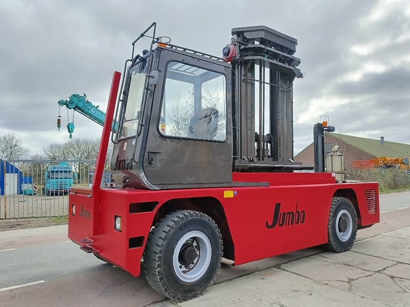 Jumbo J/SH 120/14/75 zijlader side forklift stapler 12 T - Side loader: picture 2 Jumbo J/SH 120/14/75 zijlader side forklift stapler 12 T - Side loader: picture 2