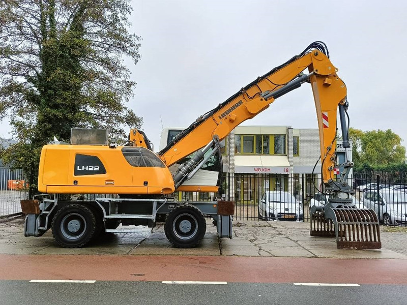 Waste/ Industry handler for transportation of garbage Liebherr LH 22 M overslagkraan wastehandler umslagbagger: picture 9