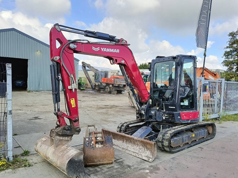 Yanmar Vio 50 -6b vio50 rupskraan excavator bagger track - Mini excavator: picture 3 Yanmar Vio 50 -6b vio50 rupskraan excavator bagger track - Mini excavator: picture 3