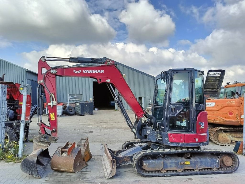 Yanmar Vio 50 -6b vio50 rupskraan excavator bagger track - Mini excavator: picture 2 Yanmar Vio 50 -6b vio50 rupskraan excavator bagger track - Mini excavator: picture 2
