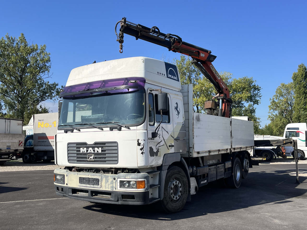 MAN F2000 26.413 Palfinger pk 16000 - Crane truck: picture 2 MAN F2000 26.413 Palfinger pk 16000 - Crane truck: picture 2