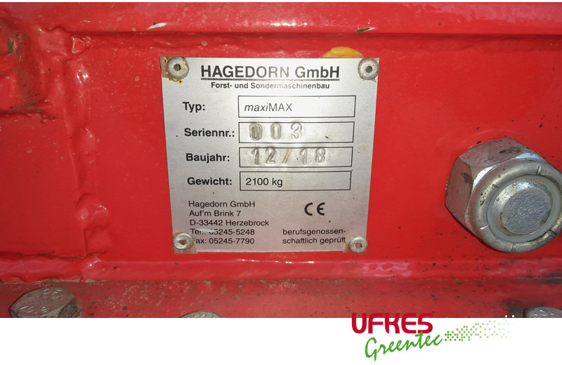 Hagedorn maxiMAX Stump grinder on lease Hagedorn maxiMAX Stump grinder: picture 19