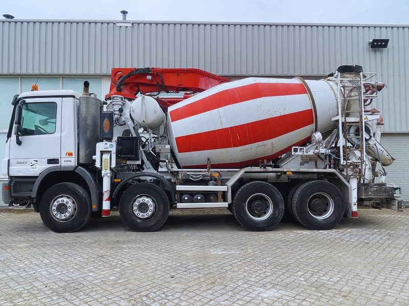 Concrete mixer truck Mercedes-Benz Actros 3241 Putzmeister M24/3 2013 8X4: picture 10