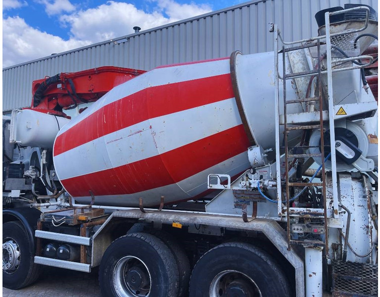 Concrete mixer truck Mercedes-Benz Actros 3241 Putzmeister M24/3 2013 8X4: picture 20