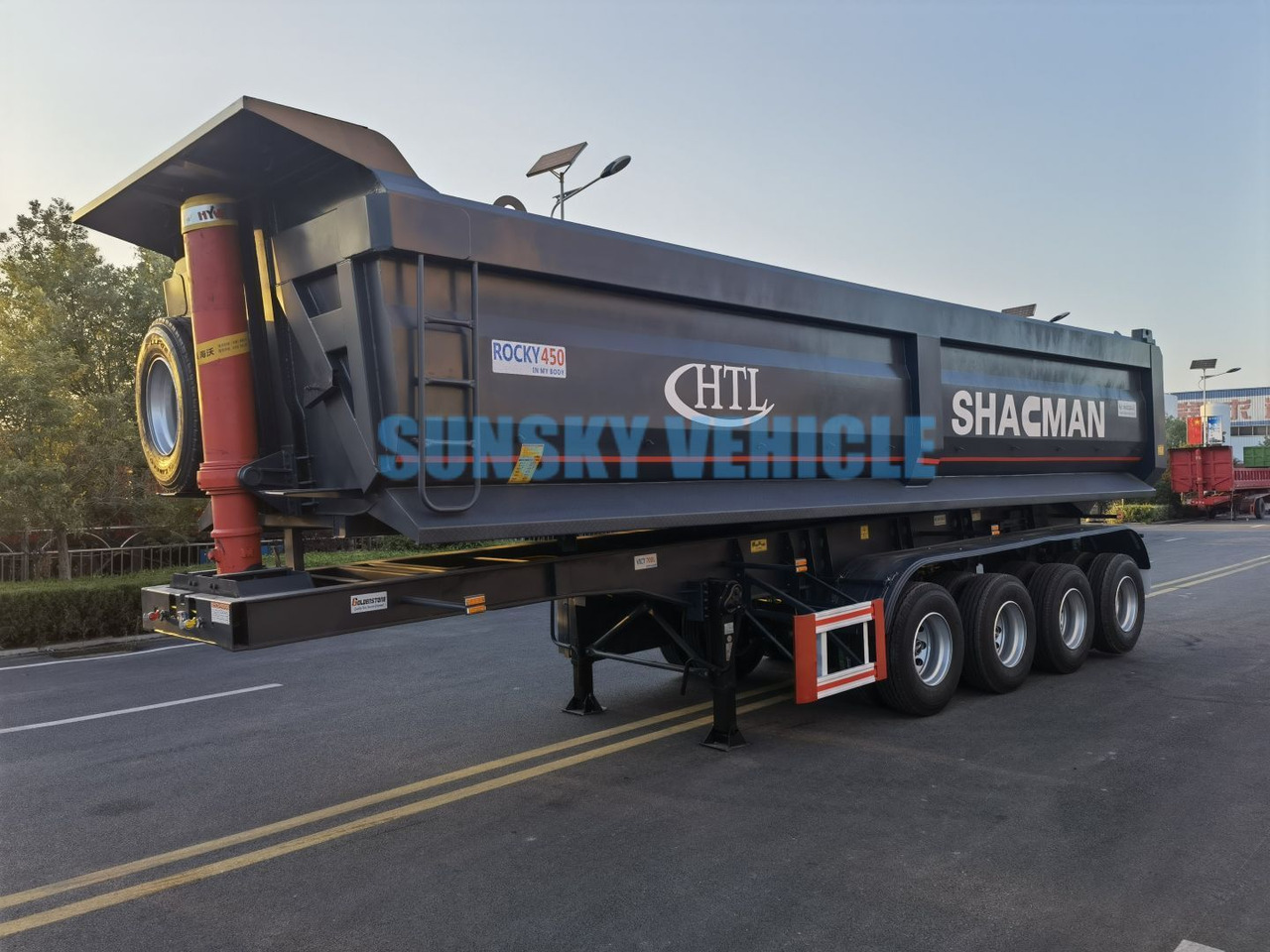 SUNSKY 3/4-Axle Dump Trailer - Tipper semi-trailer: picture 3 SUNSKY 3/4-Axle Dump Trailer - Tipper semi-trailer: picture 3