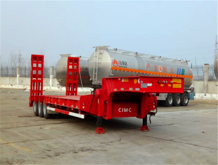 New Low loader semi-trailer XCMG Official Semi Trailer XLXZ9400TDP 3 Axles Lowbed Trailer for Sale: picture 6