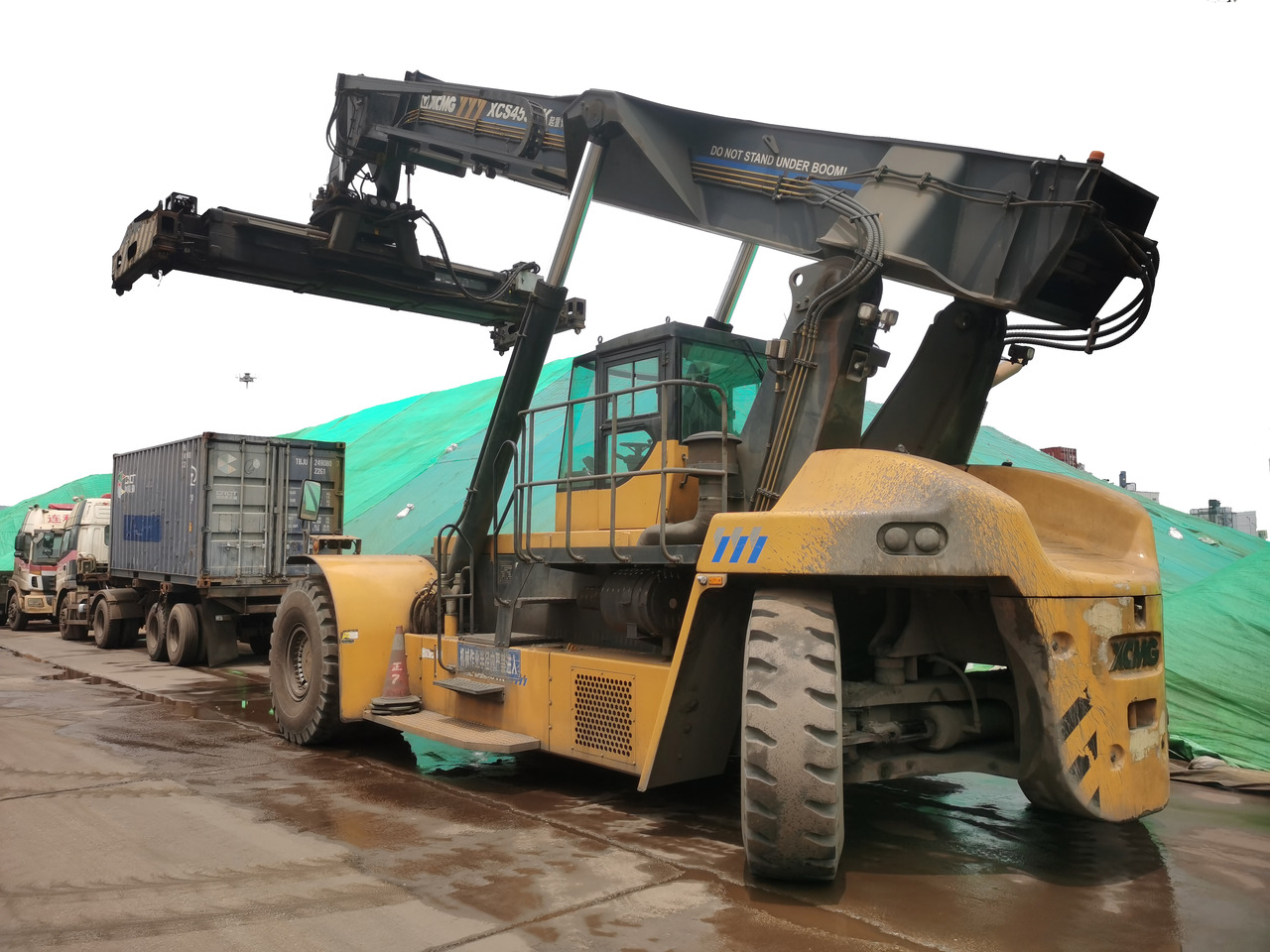 XCMG Official Used Mobile Reach Stacker 45 Tons XCS4531K For Container Price List - Reach stacker: picture 4 XCMG Official Used Mobile Reach Stacker 45 Tons XCS4531K For Container Price List - Reach stacker: picture 4