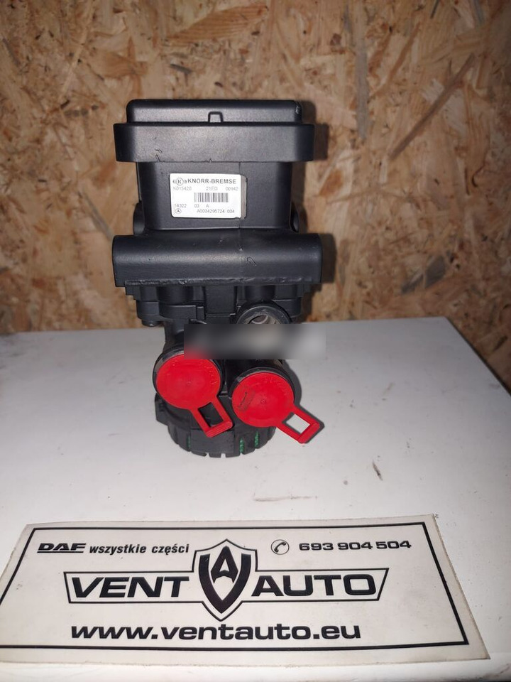 Knorr-Bremse A0004295724 Mercedes-Benz ACTROS MP4 truck - Brake valve for Truck: picture 1 Knorr-Bremse A0004295724 Mercedes-Benz ACTROS MP4 truck - Brake valve for Truck: picture 1
