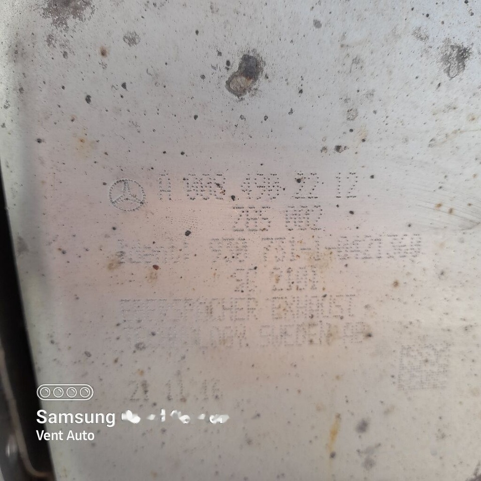 Mercedes-Benz ACTROS MP4 A0084902212 Mercedes-Benz A0084902212 - Catalytic converter for Truck: picture 2 Mercedes-Benz ACTROS MP4 A0084902212 Mercedes-Benz A0084902212 - Catalytic converter for Truck: picture 2
