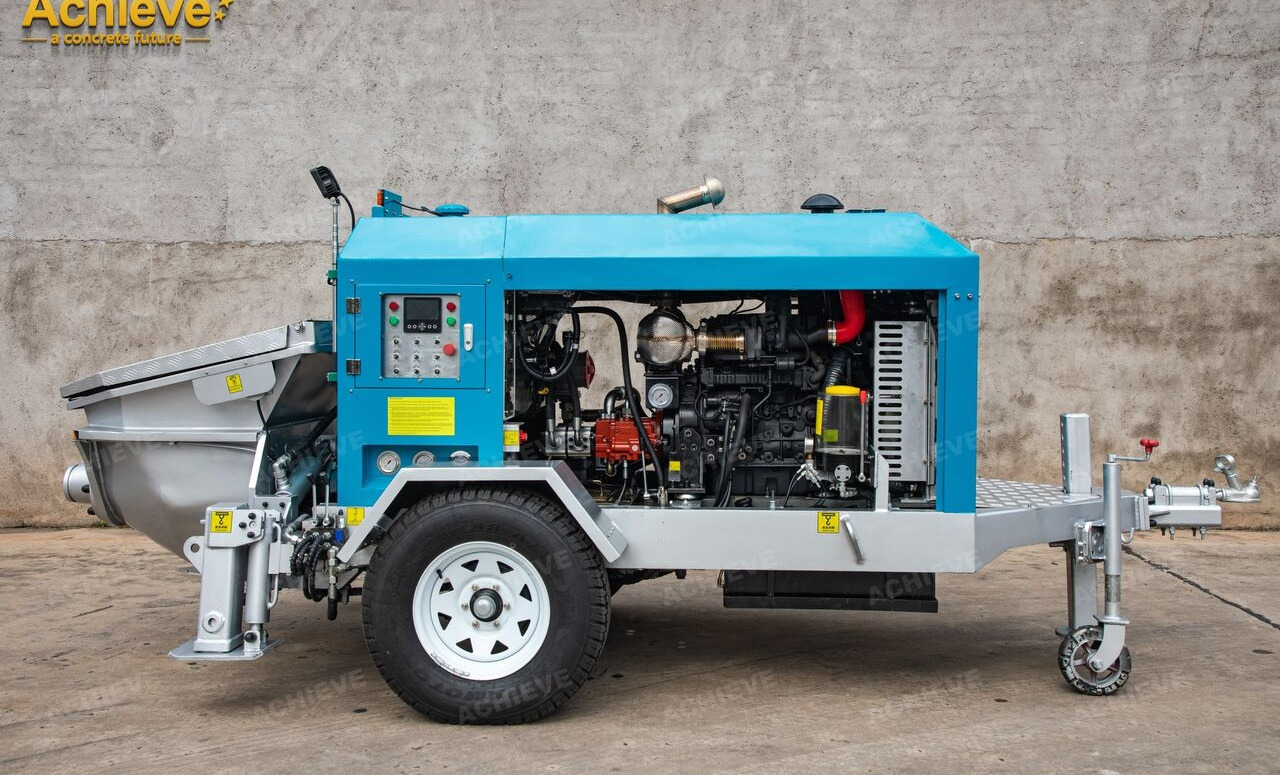 ACHIEVE New AP300-TDE European Version 【ACHIEVE】100% BRAND NEW !!! - Stationary concrete pump: picture 1 ACHIEVE New AP300-TDE European Version 【ACHIEVE】100% BRAND NEW !!! - Stationary concrete pump: picture 1