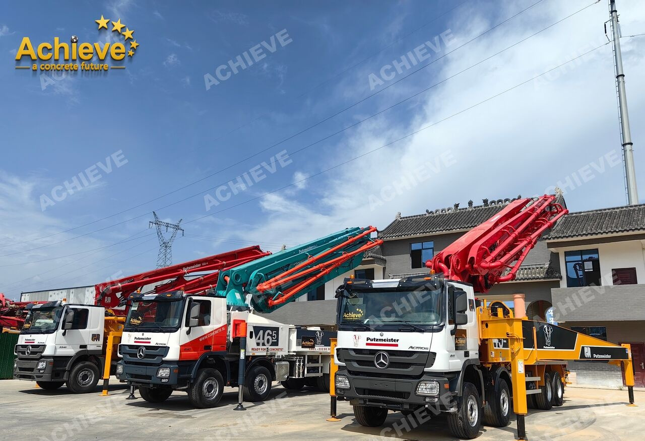 Concrete pump truck PUTZMEISTER Mercedes-Benz 4141 Putzmeister 49.5M 【ACHIEVE】TOP CONDITION!!!: picture 21