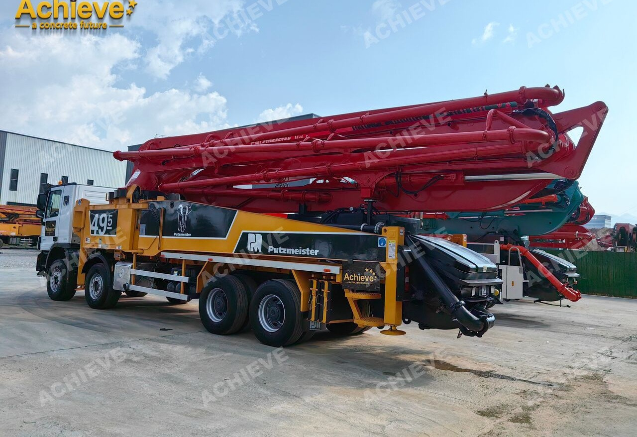 Concrete pump truck PUTZMEISTER Mercedes-Benz 4141 Putzmeister 49.5M 【ACHIEVE】TOP CONDITION!!!: picture 7