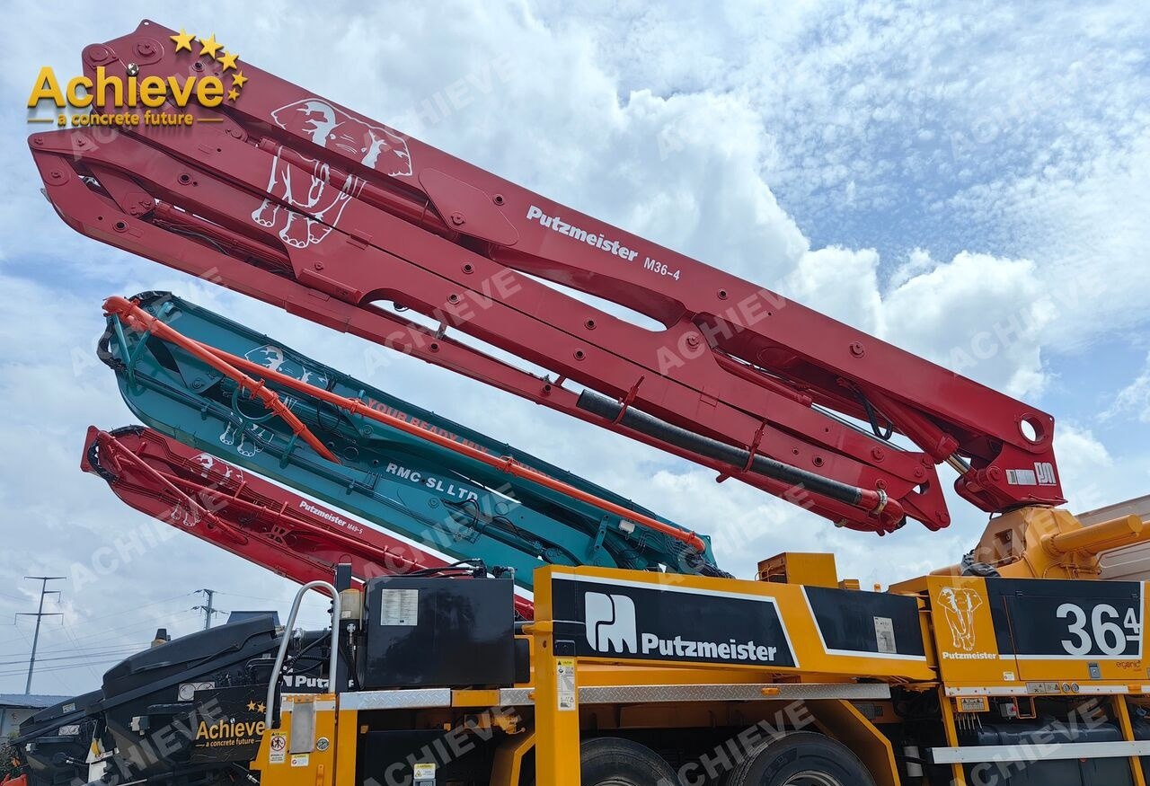 Concrete pump truck PUTZMEISTER Mercedes-Benz 4141 Putzmeister 49.5M 【ACHIEVE】TOP CONDITION!!!: picture 13