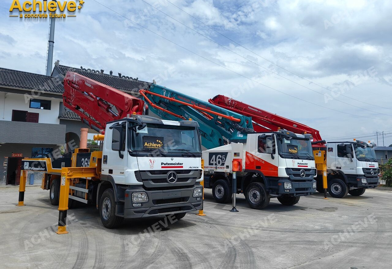 Concrete pump truck PUTZMEISTER Mercedes-Benz 4141 Putzmeister 49.5M 【ACHIEVE】TOP CONDITION!!!: picture 9