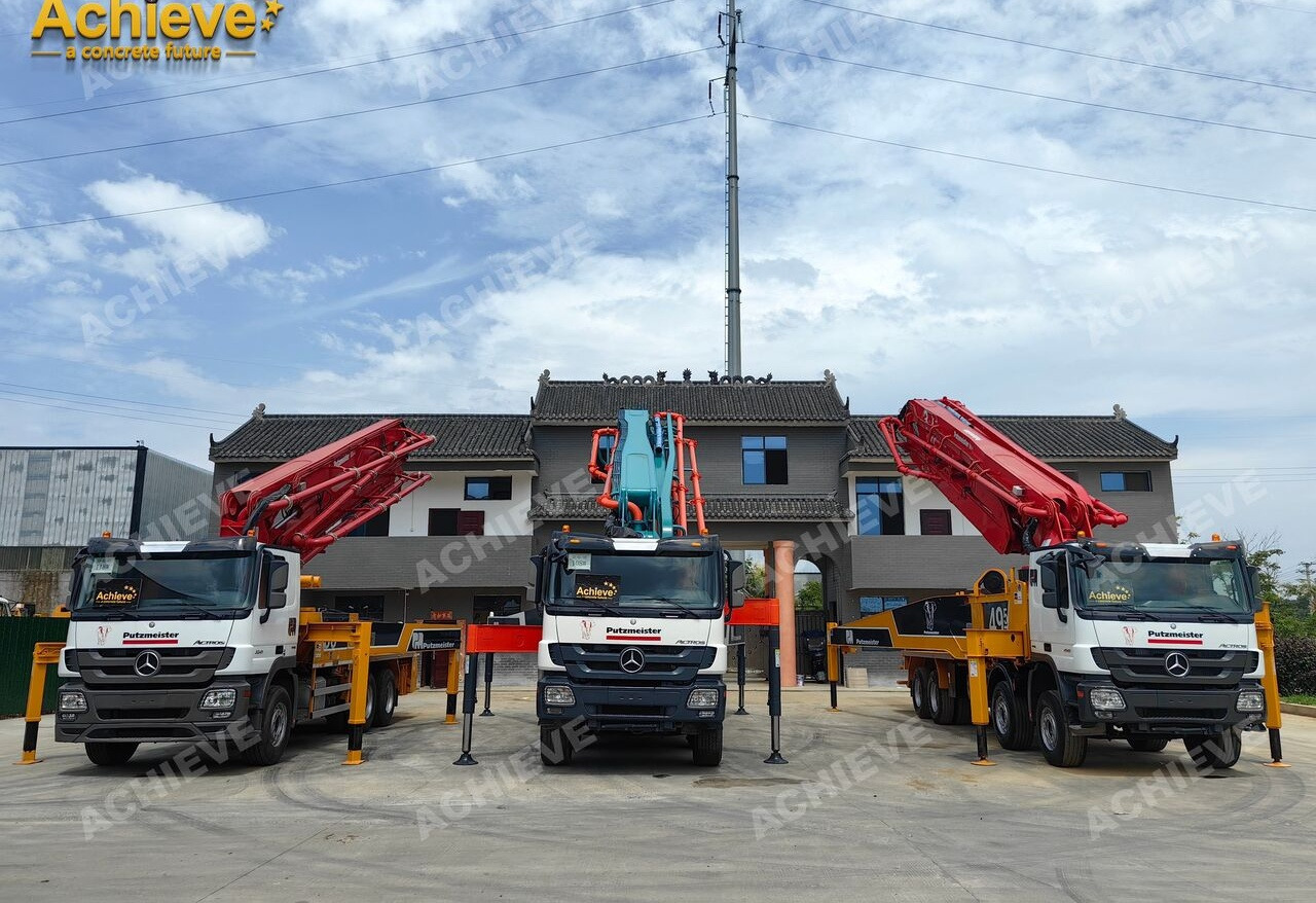 Concrete pump truck PUTZMEISTER Mercedes-Benz 4141 Putzmeister 49.5M 【ACHIEVE】TOP CONDITION!!!: picture 10