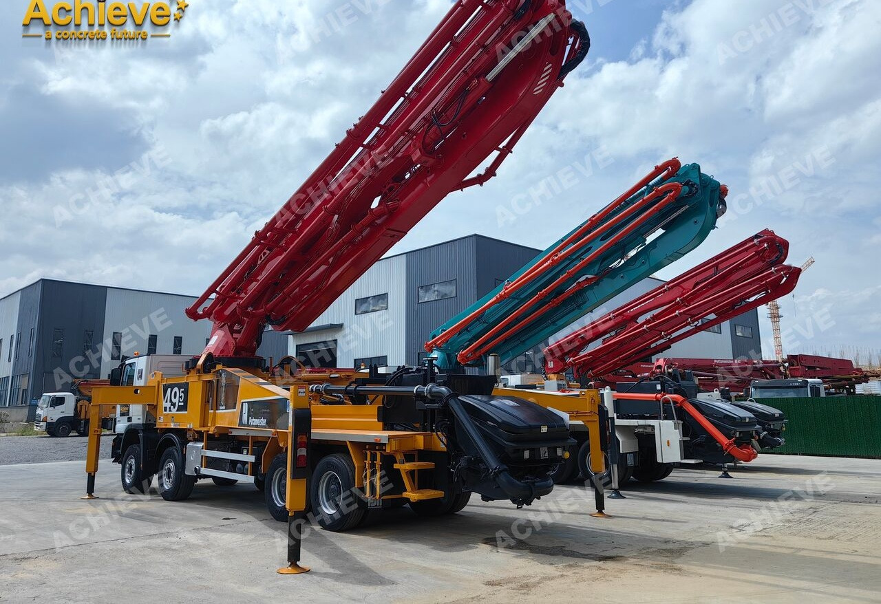 Concrete pump truck PUTZMEISTER Mercedes-Benz 4141 Putzmeister 49.5M 【ACHIEVE】TOP CONDITION!!!: picture 18