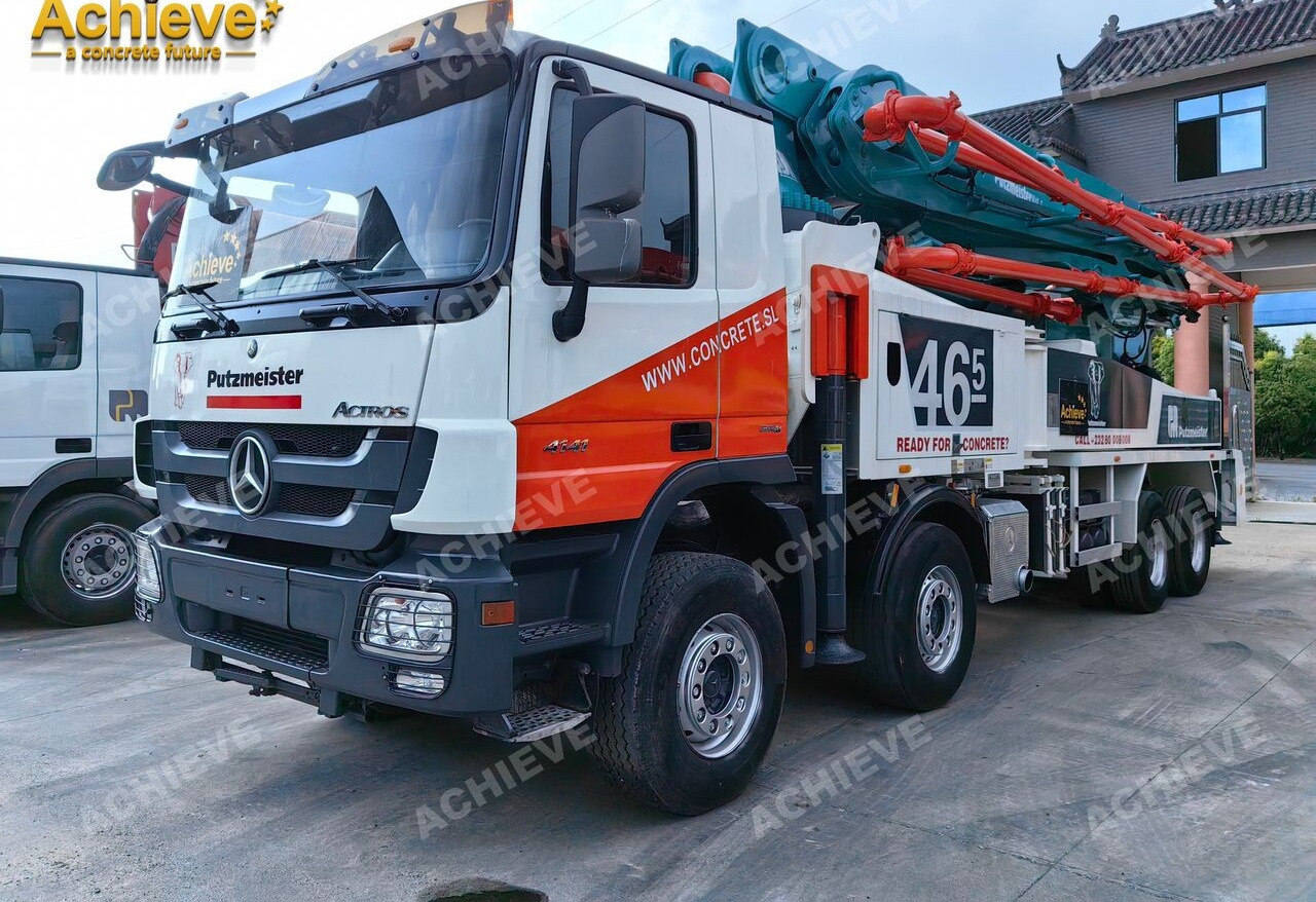 Concrete pump truck PUTZMEISTER Mercedes-Benz 4141 Putzmeister 49.5M 【ACHIEVE】TOP CONDITION!!!: picture 25