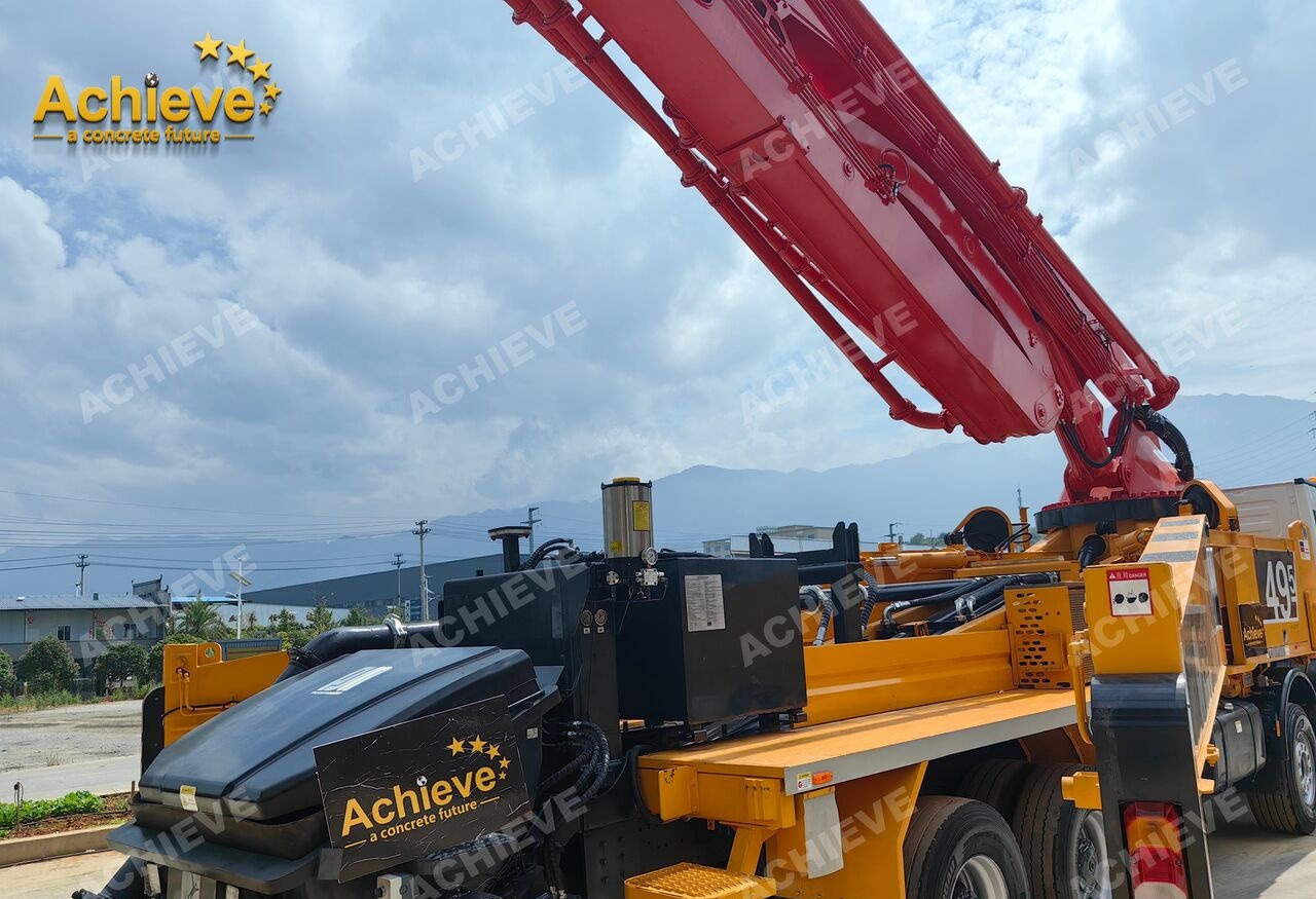 Concrete pump truck PUTZMEISTER Mercedes-Benz 4141 Putzmeister 49.5M 【ACHIEVE】TOP CONDITION!!!: picture 14