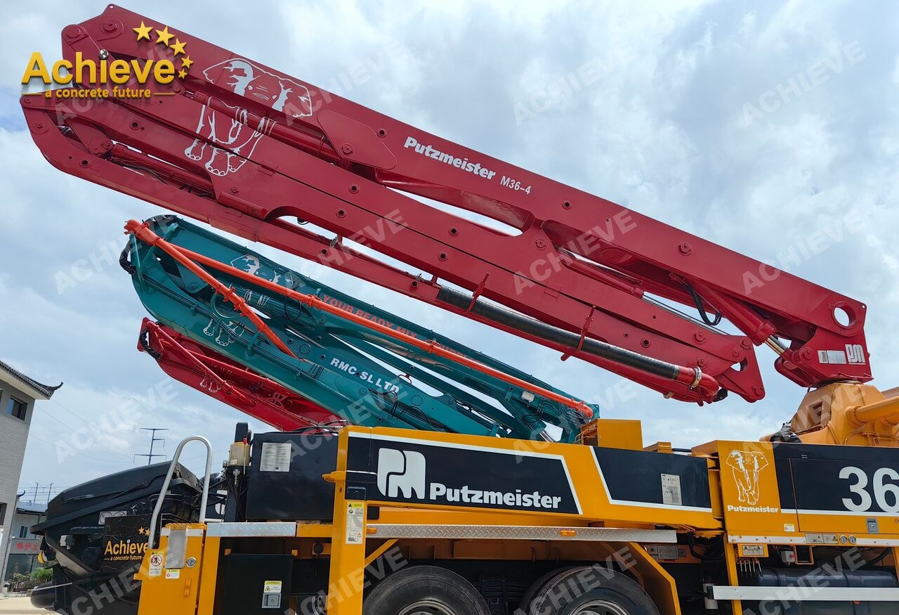 Concrete pump truck PUTZMEISTER Mercedes-Benz 4141 Putzmeister 49.5M 【ACHIEVE】TOP CONDITION!!!: picture 20