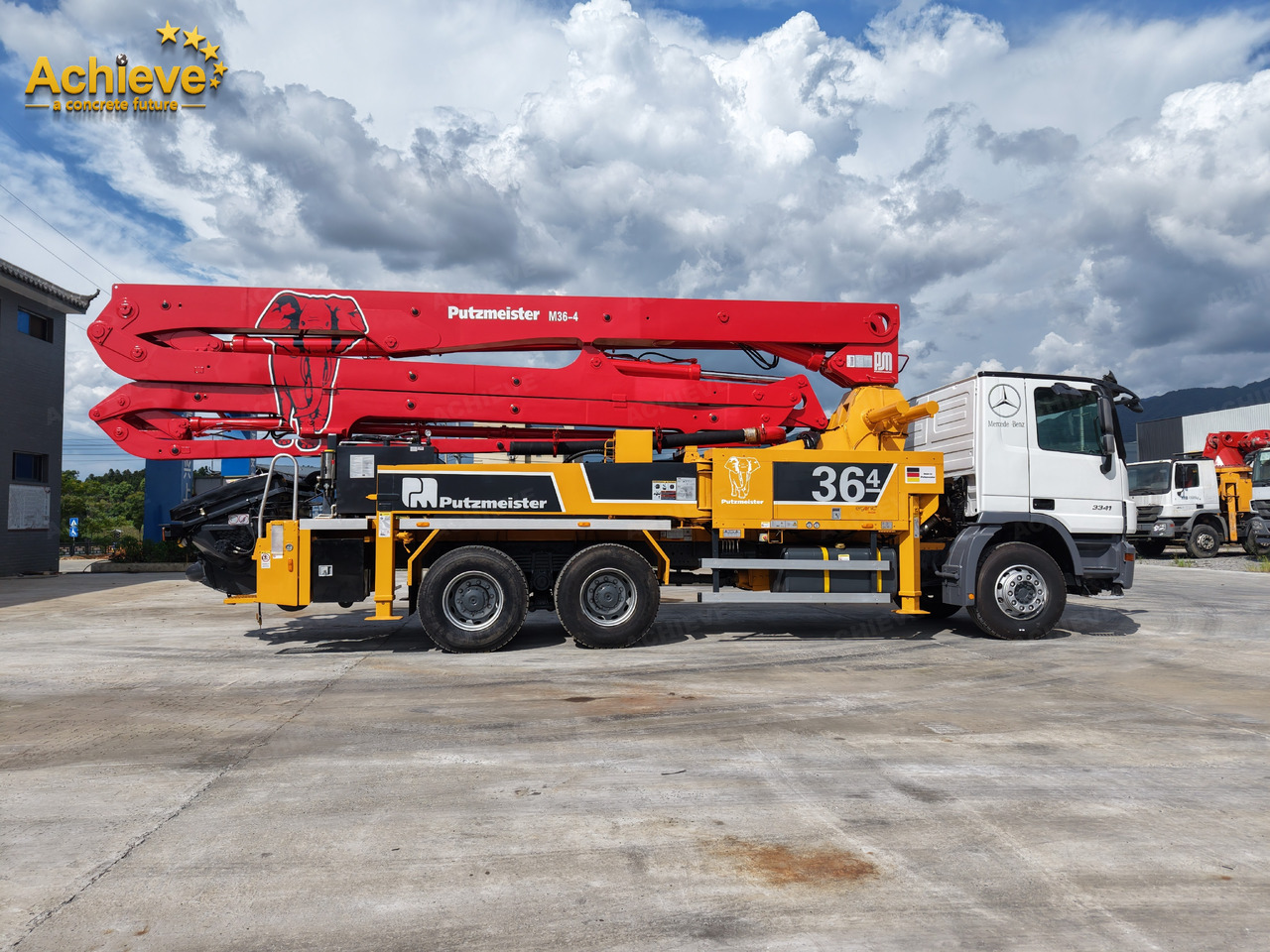 PUTZMEISTER Mercedes-Benz M36-4 2018 ACTROS 3341【ACHIEVE】TOP CONDITION!!! - Concrete pump truck: picture 5 PUTZMEISTER Mercedes-Benz M36-4 2018 ACTROS 3341【ACHIEVE】TOP CONDITION!!! - Concrete pump truck: picture 5