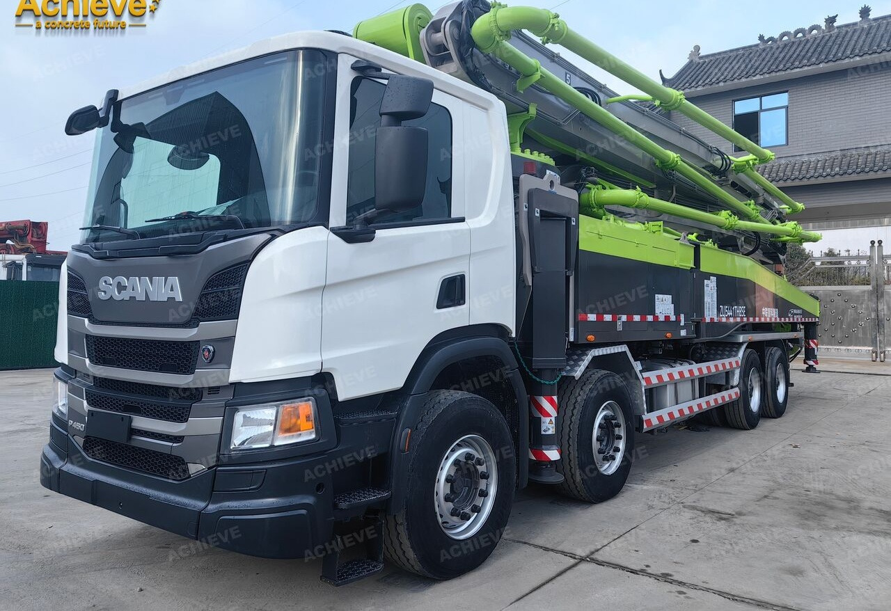ZOOMLION ZOOMLION 2019 ZOOMLION 56X-6RZ 56M Scania P450 8x4【ACHIEVE】TOP CONDITION!!! - Concrete pump truck: picture 2 ZOOMLION ZOOMLION 2019 ZOOMLION 56X-6RZ 56M Scania P450 8x4【ACHIEVE】TOP CONDITION!!! - Concrete pump truck: picture 2
