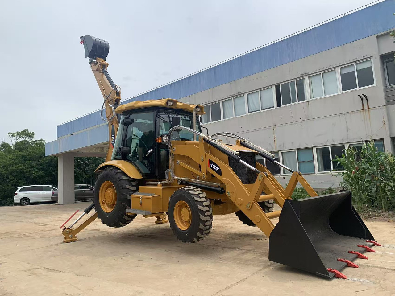 Caterpillar 4x4 Backhoe Loader CAT 420, 428 - Backhoe loader: picture 4 Caterpillar 4x4 Backhoe Loader CAT 420, 428 - Backhoe loader: picture 4
