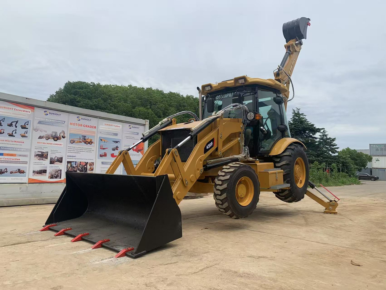 Caterpillar 4x4 Backhoe Loader CAT 420, 428 - Backhoe loader: picture 3 Caterpillar 4x4 Backhoe Loader CAT 420, 428 - Backhoe loader: picture 3