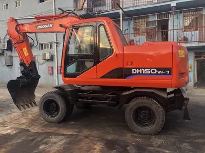 Low Working Hour 15t Used Doosan Dh150W-7 Wheel Excavator - Crawler excavator: picture 1 Low Working Hour 15t Used Doosan Dh150W-7 Wheel Excavator - Crawler excavator: picture 1