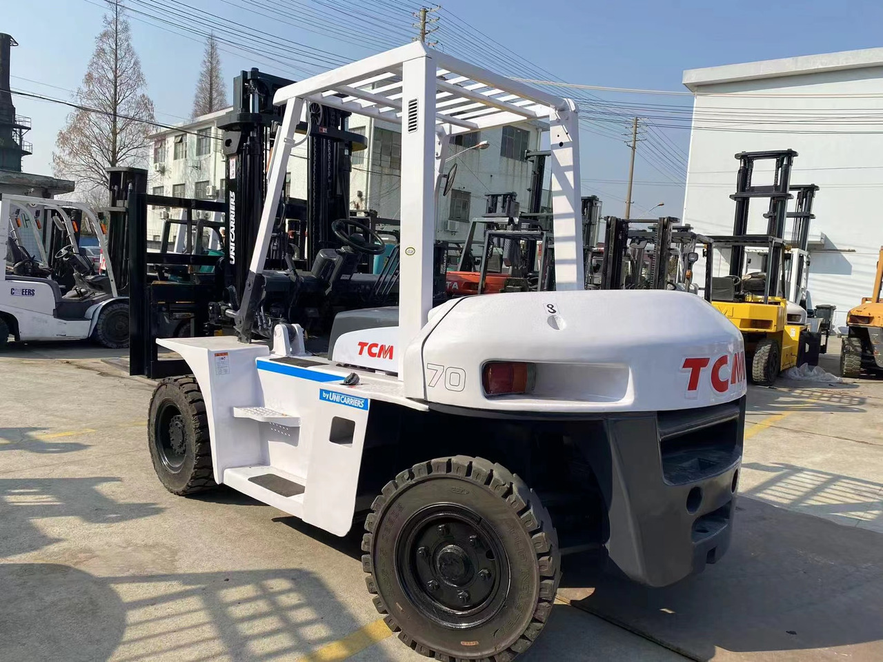 TCM 7 ton Diesel Forklift Used Condition FD70 Forklift Truck - Diesel forklift: picture 2 TCM 7 ton Diesel Forklift Used Condition FD70 Forklift Truck - Diesel forklift: picture 2