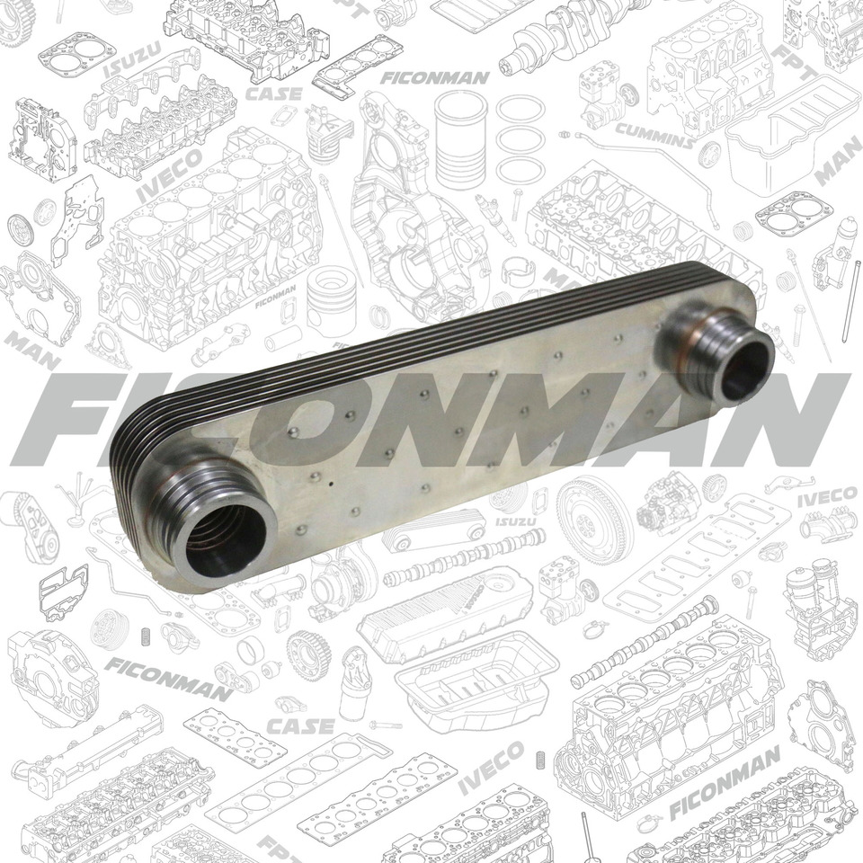 FPT IVECO CASE Cursor9 Euro 6 F2CFE612 A/B/D F2CFE614A*B041/F2CGE614F*V004 5802431166 OIL COOLER CORE 504127469 504130575 5801389774 - Oil cooler for Truck: picture 1 FPT IVECO CASE Cursor9 Euro 6 F2CFE612 A/B/D F2CFE614A*B041/F2CGE614F*V004 5802431166 OIL COOLER CORE 504127469 504130575 5801389774 - Oil cooler for Truck: picture 1