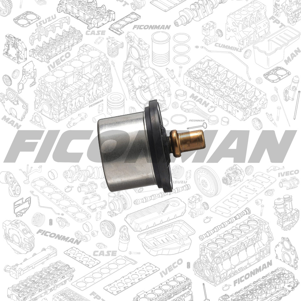 FPT IVECO CASE Cursor9 Euro 6 F2CFE612 A/B/D F2CFE614A*B041/F2CGE614F*V004 5802431166 Thermostat 5010553100 99431512/504096443 - Thermostat for Truck: picture 1 FPT IVECO CASE Cursor9 Euro 6 F2CFE612 A/B/D F2CFE614A*B041/F2CGE614F*V004 5802431166 Thermostat 5010553100 99431512/504096443 - Thermostat for Truck: picture 1