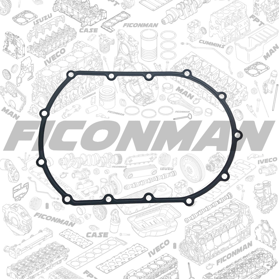 FPT IVECO CASE Cursor9 F2CFE614A*B041/F2CGE614F*V004 5802431166 Gear End Cover O-Ring504290773 - Engine gasket for Truck: picture 1 FPT IVECO CASE Cursor9 F2CFE614A*B041/F2CGE614F*V004 5802431166 Gear End Cover O-Ring504290773 - Engine gasket for Truck: picture 1